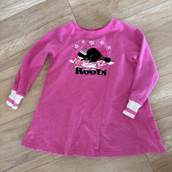 Roots girls winter outfit size 3T & 0-3m - Picture 2 of 3